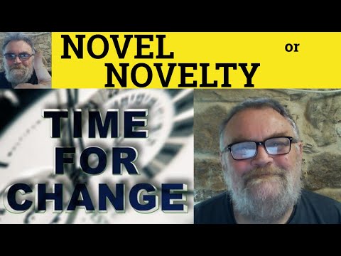 🔵 Novelty Meaning - Novel Examples - Novelty Definition - Novelty in a Sentence - Novel or Novelty