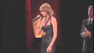 Taylor Swift Accepting Her BMI Country Songwriter of the Year at the 2010 BMI Country Awards