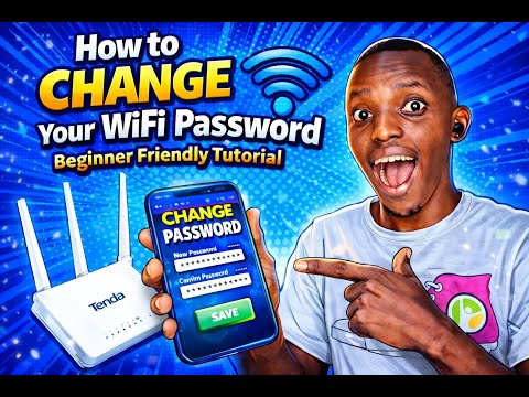 How to Change Your WiFi Password Using Your Mobile Phone – Quick & Easy Guide