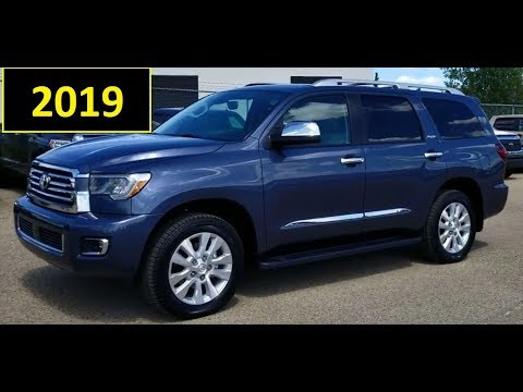 2019 Toyota Sequoia Platinum full feature review and first look.