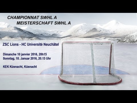 ZSC Lions vs HC Université Neuchâtel