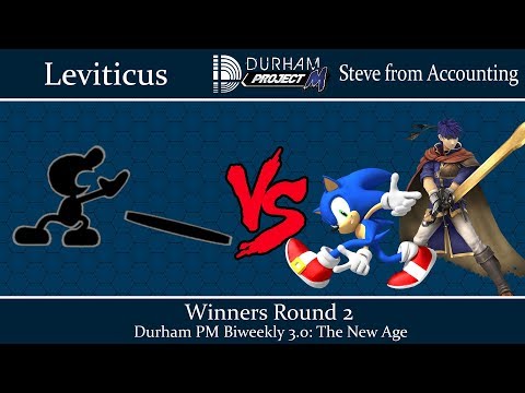 DPM 3.0: Leviticus (Game & Watch) vs. Steve from Accounting (Ike, Sonic)