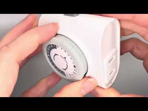 So Easy to Use: How to Set the GE 24 Hour Indoor Basic Outlet Timer