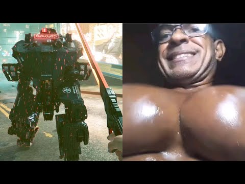Tougher Mech Arm Cannons - Cyberpunk 2077 Mod