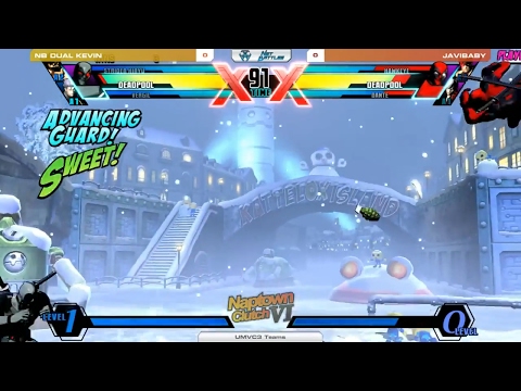 UMVC3 Naptown Clutch VI (Javibaby) vs (NB Dual Kevin)