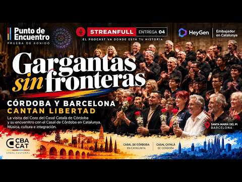 Gargantas sin fronteras |  Video Coro del Casal Catalunya de Córdoba Argentina en Catalunya