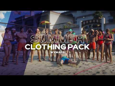 Summer Clothing Pack FiveM Clothing preview by WXMAPS