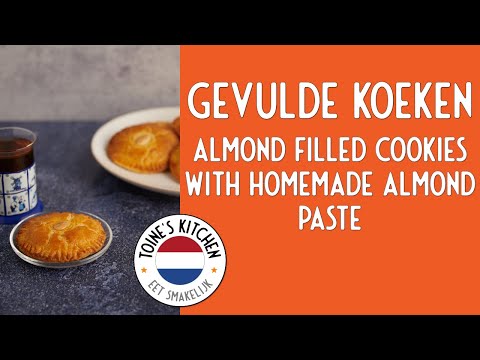 How To Make Gevulde Koeken: Almond Filled Cookies with Homemade Almond Paste