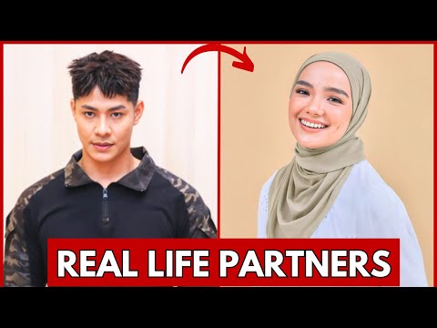 Thariq Ridzuwan: His Treasure Cast Real Life Partners | Meerqeen | Qasrina Karim | Thariq Ridzuwan