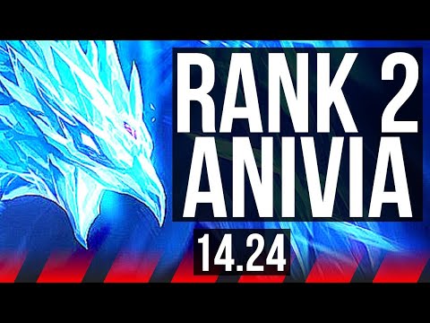 ANIVIA vs TWISTED FATE (TOP) | Rank 2 Anivia, 600+ games | BR Challenger | 14.24