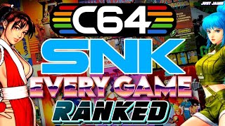 SNK Arcade Games VS Commodore 64 #c64 #commodore64 #c64games