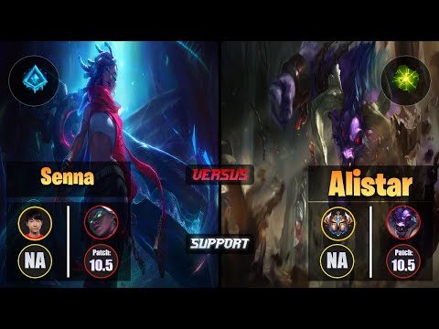 Cody Sun SENNA (Support) [Glacial Augment] VS ALISTAR - Challenger NA Patch 10.5
