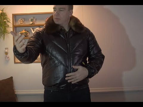 Wellgosh Double Goose Leather V Bomber Jacket Review