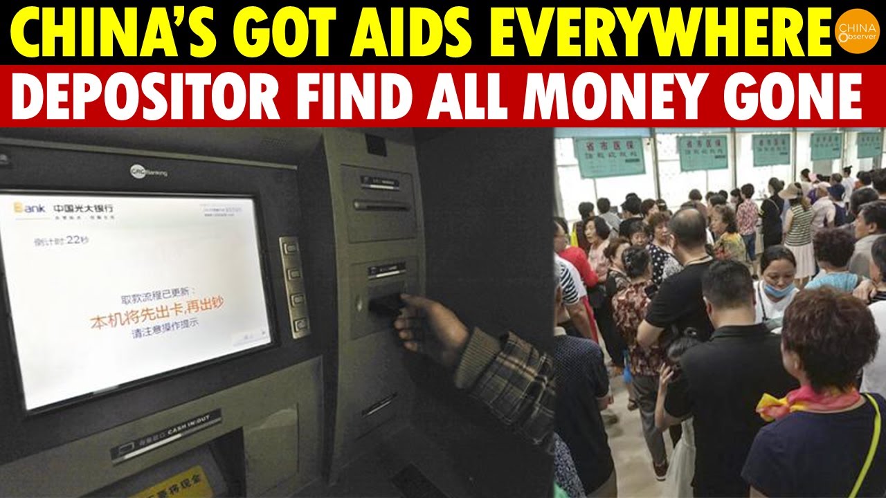 China’s Got AIDS Everywhere; Depositor Find All Their Money Wiped Out; New Gold Tax Shocks the World