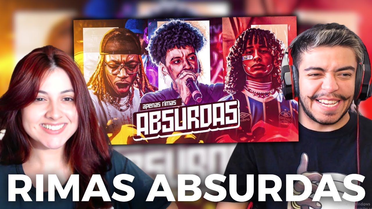 (XERECA FEDIDA?? KKKKK) RIMAS Simplesmente ABSURDAS! (Centro das Batalhas) | REACT
