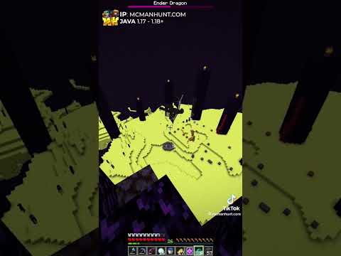 Minecraft manhunt finale moment
