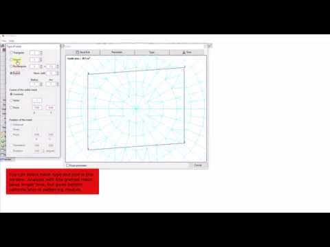 WinTess: Creating an hyperbolic paraboloid with user defined co-ordinates