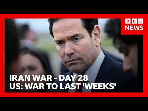 Rubio expects war to end 'weeks, not months' | BBC News