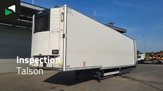 Semi-remorque frigorifique Talson F1227 3 axles Carrier Vector 1550 | Image 4 - Autoline