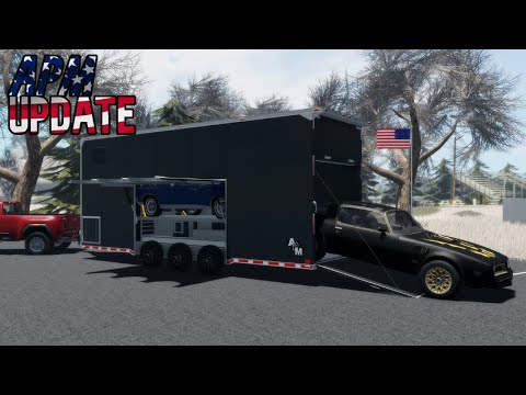 APM Update Review! (New Stacker Trailer, Trailer Revamp, & More) | Roblox American Plains Mudding