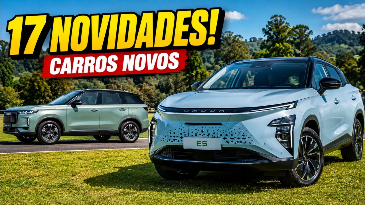 NOVOS CARROS no BRASIL: 17 LANÇAMENTOS que SURPREENDERAM em INTERLAGOS!