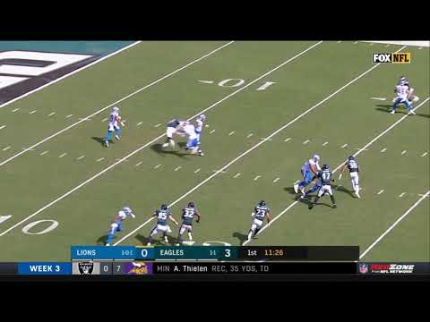 Jamal Agnew 100 Yard Kick Return TD | Lions vs. Eagles | NFL