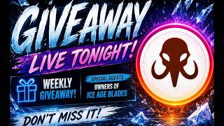 Live Tonight At 8PM....Ice Age Blades Owner's Join The Stream (plus A Free Giveaway!)