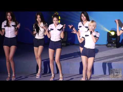 141006 전국경기기능대회 개막식 AOA 짧은 치마 (민아) by ace