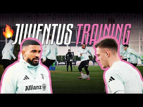 Watch JUVENTUS TRAINING before the big match vs INTER! 🔥