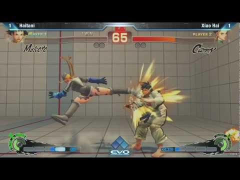 [EVO 2012 SSFIV AE Top 32] Haitani (Makoto) vs Xiao Hai (Cammy)