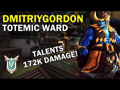 TALENTS TOTEMIC WARD 172K Damage! DmitriyGordon Grohk Paladins Competitive (Master)