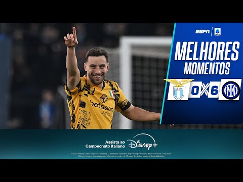 Gols e lances de Lazio x Internazionale
