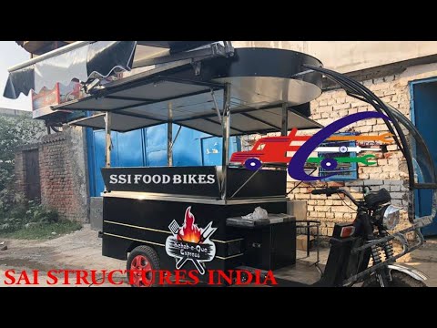 Non ac kabab-be-que electric food van, air conditioner: no