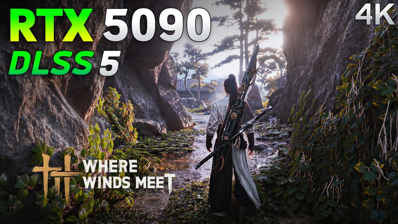Where Winds Meet + DLSS 5 2x on RTX 5090 | Looks AMAZING!