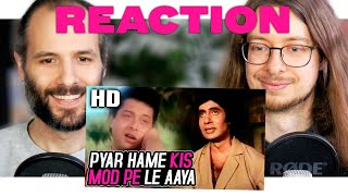 Satte Pe Satta (1982) Pyar Hame Kis Mod Pe Le Aaya - Favorite Song Reaction | Amitabh Bachchan