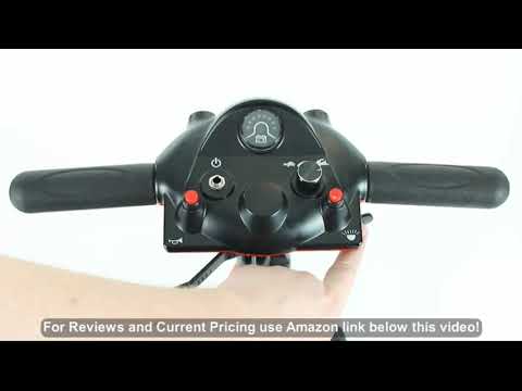 Vive 4 Wheel Mobility Scooter - Electric Powered Wheelchair Device - Compact Heavy Duty Mobile