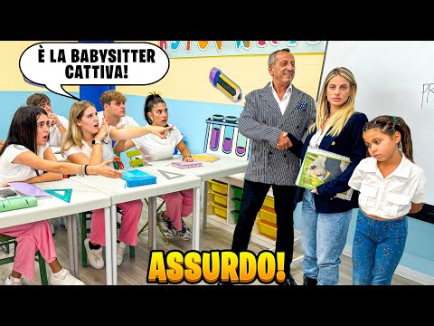 ILARY E ZIA NICOLE SCOPRONO CHE LA NUOVA MAESTRA DELLA SCUOLA È LA BABYSITTER CATTIVA!