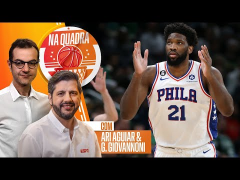 Na Quadra ao vivo! Contratto de Embiid,Karl Anthony-Towns nos Knicks e tudo da NBA