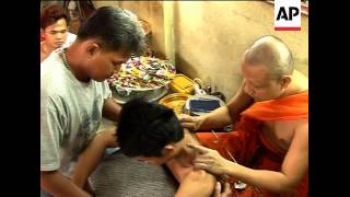 The tattoo art of Thailand's Buddhist monks