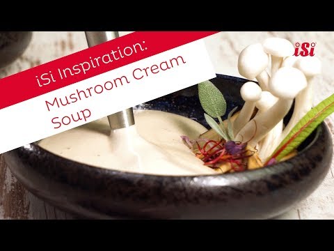 iSi Recipe: Mushroom Cream Soup
