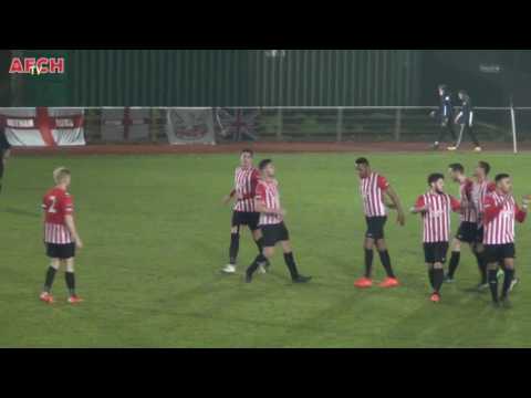 AFC Hornchurch 1 Witham Town 1 (13 Dec 16) - Wall goal