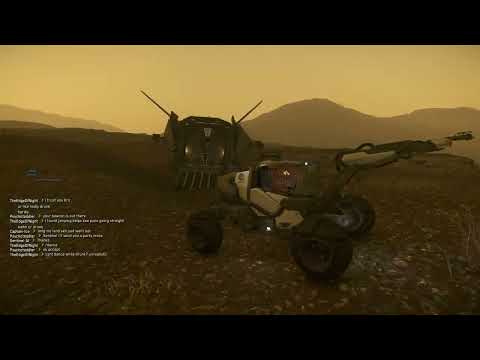 ROC mining with head tracking and HOTAS in Star Citizen