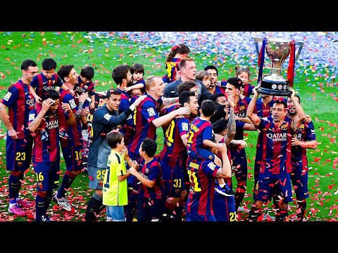 Barcelona Road to LaLiga Victory 2014/15!!