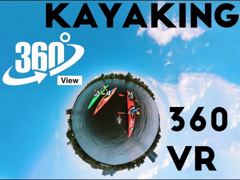 360VR:  4K KAYAK EXPERIENCE | DNIPRO RIVER, UKRAINE