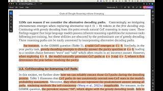 Chain-of-Thought Reasoning without Prompting