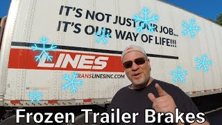 How To Fix Frozen Trailer Brakes