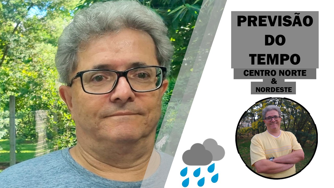 Centro Norte e Nordeste | Chuva aumenta na próxima semana (12/12/2024)