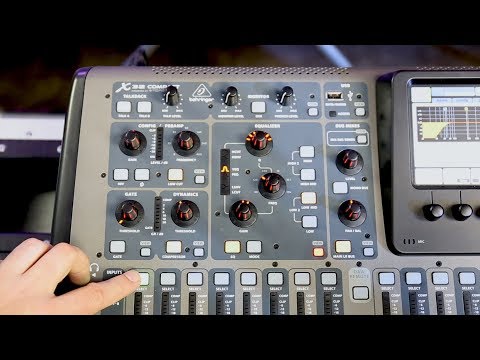 EQ overview on the Behringer X32 Digital Mixer