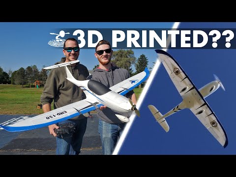 Building & Flying a 3D Printed Plane!