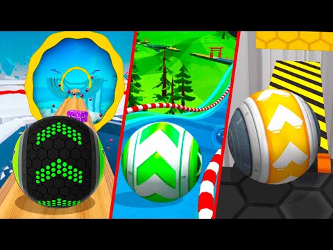 Going Balls vs Sky Rolling Balls vs GyroSphere Trials - What Is Better